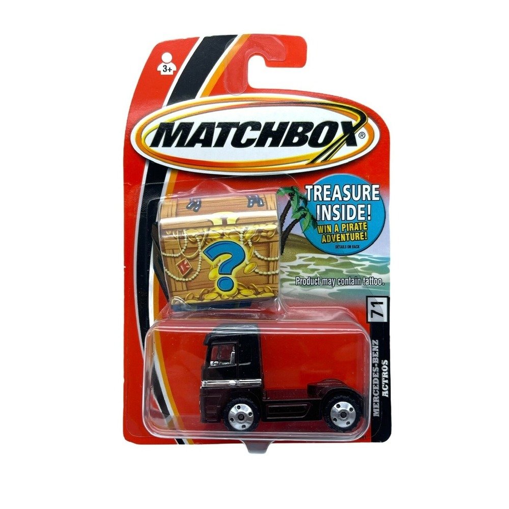 Matchbox Treasure Series Mercedes-Benz Actros Semi Tractor Truck Diecast 1/97 71